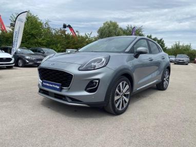 Voir le détail de l'offre de cette FORD Puma 1.0 EcoBoost 125ch mHEV Titanium X 6cv de 2021 en vente à partir de 202.7 €  / mois