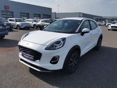 Voir le détail de l'offre de cette FORD Puma 1.0 Flexifuel 125ch S&S mHEV Titanium de 2021 en vente à partir de 194.13 €  / mois