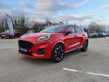 Voir le détail de l'offre de cette FORD Puma 1.0 EcoBoost 125ch mHEV ST-Line X 6cv de 2021 en vente à partir de 227.56 €  / mois