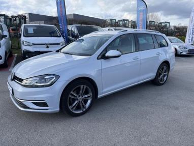 Voir le détail de l'offre de cette VOLKSWAGEN Golf SW 1.6 TDI 115ch FAP BlueMotion Technology Confortline DSG7 de 2018 en vente à partir de 221.99 €  / mois