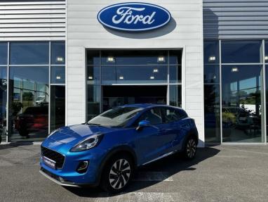 Voir le détail de l'offre de cette FORD Puma 1.0 Flexifuel 125ch S&S mHEV Titanium de 2024 en vente à partir de 216.92 €  / mois
