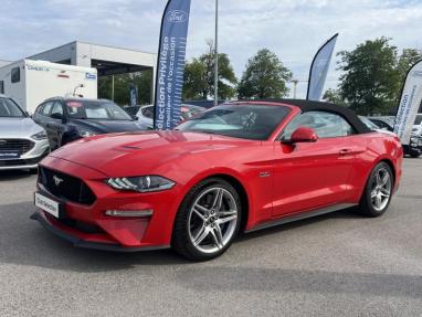 Voir le détail de l'offre de cette FORD Mustang Convertible 5.0 V8 450ch GT BVA10 de 2019 en vente à partir de 774.82 € / mois