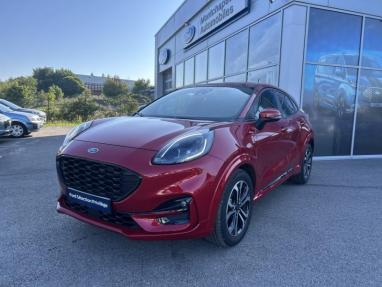 Voir le détail de l'offre de cette FORD Puma 1.0 Flexifuel 125ch S&S mHEV ST-Line de 2023 en vente à partir de 232.56 €  / mois