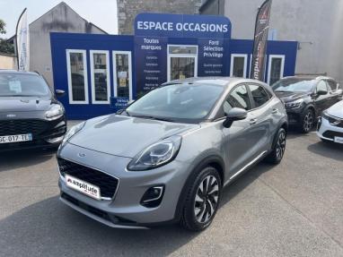 Voir le détail de l'offre de cette FORD Puma 1.0 Flexifuel 125ch S&S mHEV Titanium de 2024 en vente à partir de 212.49 €  / mois