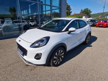 Voir le détail de l'offre de cette FORD Puma 1.0 Flexifuel 125ch S&S mHEV Titanium de 2022 en vente à partir de 259.87 €  / mois