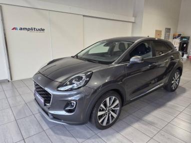 Voir le détail de l'offre de cette FORD Puma 1.0 EcoBoost 125 ch mHEV Titanium X 6cv de 2021 en vente à partir de 186.06 €  / mois